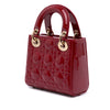 Dior Mini Patent Cannage Lady Dior Secondhand