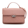 Chanel Large Quilted Goatskin CC Box Flap Secondhand