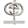 Gucci Sterling Silver Enamel Interlocking G Ball Chain Bracelet Secondhand
