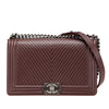 Chanel Medium Chevron Calfskin Boy Flap Secondhand