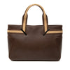 Gucci Leather Web Handbag Secondhand