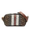 Secondhand Burberry TB Monogram E-Canvas Stripe Camera Bag