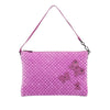 Bottega Veneta Intrecciato Butterfly Pochette Velvet Shoulder Bag Secondhand