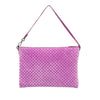 Bottega Veneta Intrecciato Butterfly Pochette Velvet Shoulder Bag Secondhand