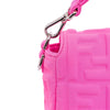 Fendi Medium Embossed Lycra Baguette Satchel Secondhand