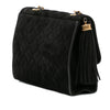 Chanel Quilted Suede Tassel Flap Secondhand