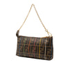 Fendi Zucca Spalmati Stripes Chain Pochette Secondhand
