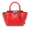 Valentino Mini Leather Rockstud Double Handle Tote Secondhand