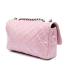 Secondhand Chanel Medium CC Quilted Metallic Calfskin Coco Pleats Flap