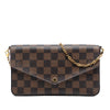 Secondhand Louis Vuitton Damier Ebene Pochette Felicie