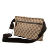 Gucci GG Canvas Double Pocket Belt Bag Secondhand