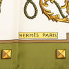 Hermès Les Cles Silk Scarf 90 Secondhand
