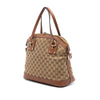 Gucci Medium GG Canvas Charm Dome Satchel Secondhand