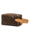 Louis Vuitton Monogram Locker Dopp Kit Clutch Secondhand