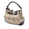 Burberry Medium Haymarket Check Coated Canvas Willenmore Hobo Secondhand