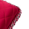Chanel Quilted Satin Chain Around Clutch Secondhand