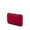 Chanel Quilted Satin Chain Around Clutch Secondhand