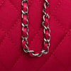 Chanel Quilted Satin Chain Around Clutch Secondhand