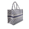 Dior Medium Oblique Embroidered Canvas Book Tote Secondhand