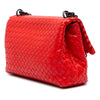 Secondhand Bottega Veneta Small Nappa Intrecciato Olimpia Shoulder Bag