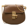 Chloé Mini Smooth and Grained Calfskin Drew Crossbody Secondhand