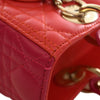 Dior Medium Bicolor Lambskin Cannage Lady Dior Secondhand