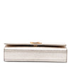 Saint Laurent Metallic Textured Calfskin Star Monogram Kate Crossbody Secondhand