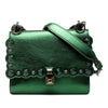 Fendi Small Leather Scalloped Kan I Crossbody Secondhand