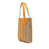 Hermès Evergrain and Toile Petit H Bell Tote Secondhand