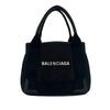 Balenciaga Canvas Navy Cabas XS Secondhand