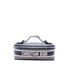 Dior Oblique Embroidered Canvas Vanity Bag Secondhand