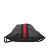 Gucci GG Supreme Web Drawstring Backpack Secondhand