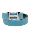 Hermès Togo and Box Calf Constance H Reversible Belt Secondhand