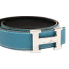 Hermès Togo and Box Calf Constance H Reversible Belt Secondhand