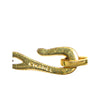 Chanel Gold Plated Sphere Charm Chain Bracelet Secondhand