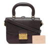 Miu Miu Bicolor Goatskin Madras Top Handle Satchel Secondhand