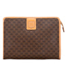 Celine Macadam Coated Canvas Clutch Secondhand