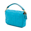 Fendi Mini Zucca Embossed Leather Baguette Satchel Secondhand