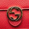 Gucci Leather Interlocking G Dollar Wallet on Chain Secondhand