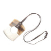 Hermès Buffalo Horn Dalva Pendant Necklace Secondhand