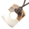 Hermès Buffalo Horn Dalva Pendant Necklace Secondhand