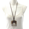 Hermès Buffalo Horn Dalva Pendant Necklace Secondhand