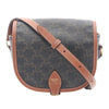 Celine Medium Triomphe Coated Canvas Folco Crossbody Secondhand