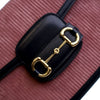 Gucci Small Corduroy Horsebit 1955 Shoulder Bag Secondhand