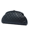 Chanel Quilted Caviar Timeless Kisslock Clutch Secondhand
