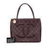 Chanel Caviar Medallion Tote Secondhand