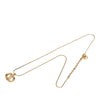Dior Gold Plated CD Logo Pendant Necklace Secondhand