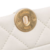 Chanel Mini Quilted Calfskin Pearl CC Accordion Flap Secondhand