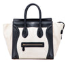 Celine Mini Canvas Tricolor Luggage Tote Secondhand
