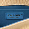 Chanel Old Medium Chevron Raffia Boy Flap Secondhand